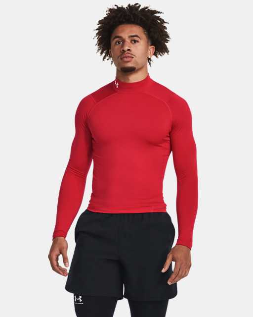 ColdGear® Armour - Chandail à col cheminée Compression pour homme